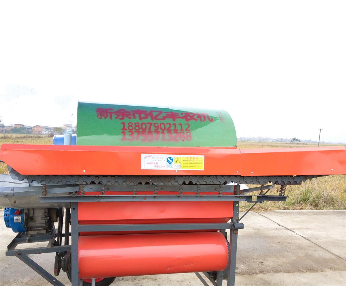 YF-80夾持式高效自動脫粒機